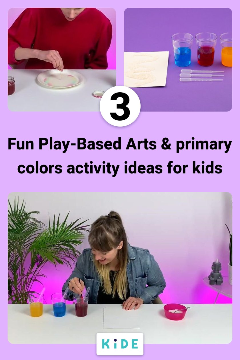 3 Easy Play-Based primary colors Activity Ideas for Kids